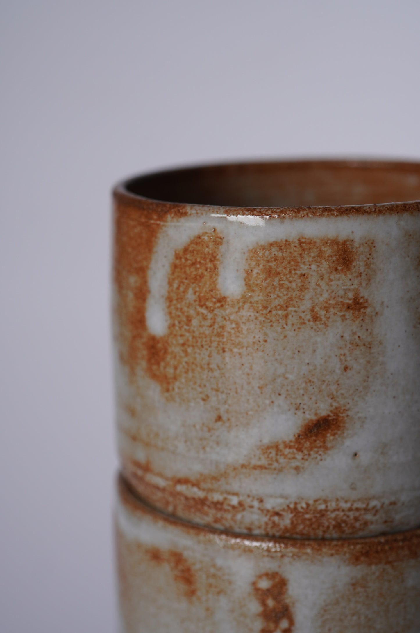 Taza Mallorca - blanca y tierra