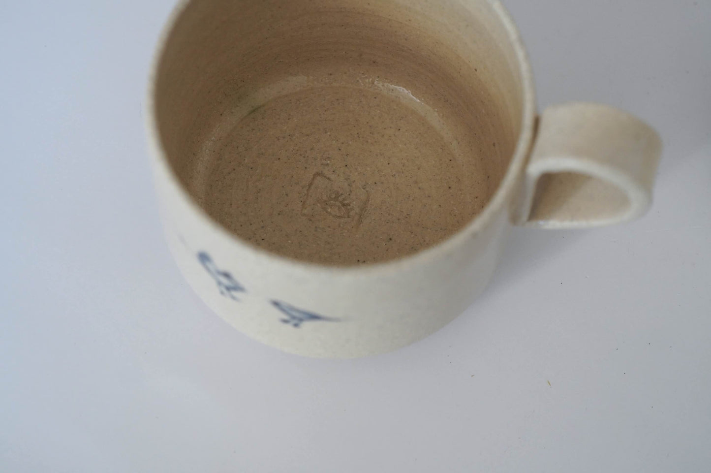 Taza blue bird - blanca