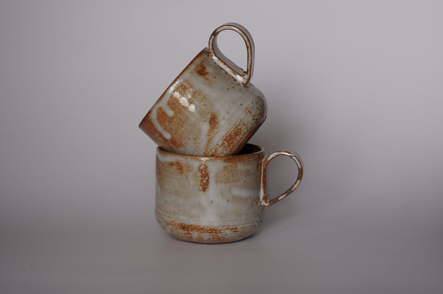 Taza Mallorca - blanca y tierra