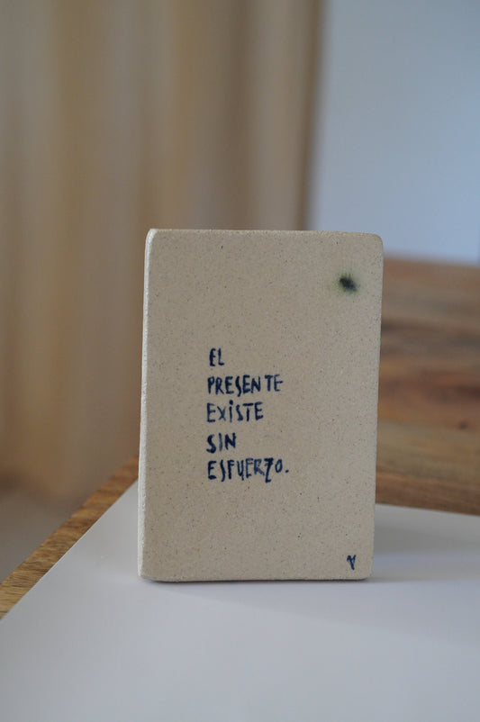 El presente existe sin esfuerzo - pieza ilustrada (Copia)