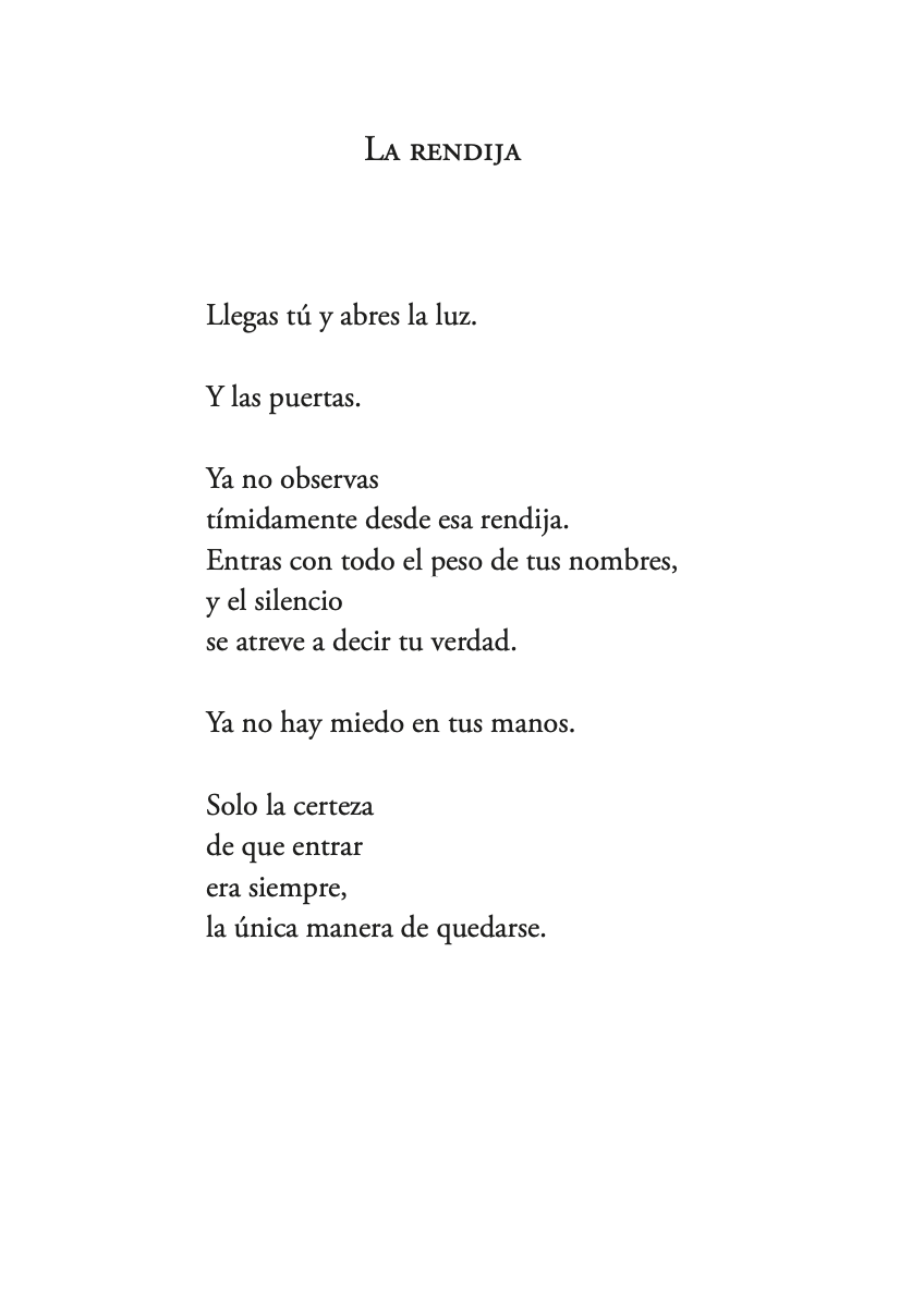 Algo referente al alma